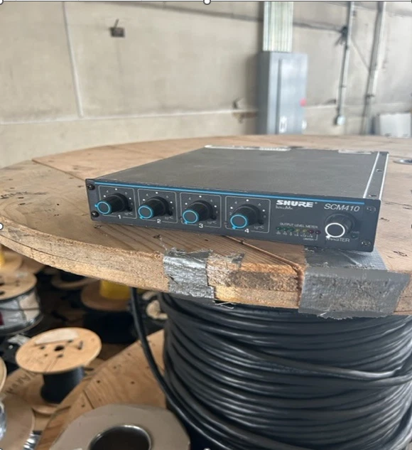 Shure SCM410 Automatic Microphone Mixer - Image 2 of 2