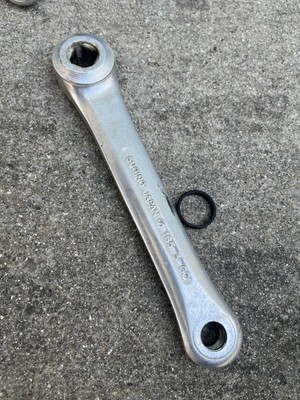 Vintage Sugino No 6 Comp Crank Set 165s Sprocket Chainwheel Bike