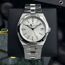 Vacheron Constantin Overseas 41mm 4500V Silver Dial 2018 MINT Box & Papers
