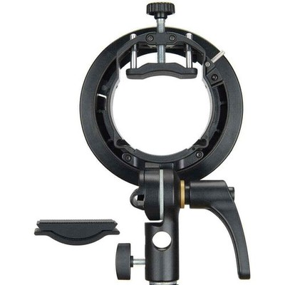 Godox S2 Bowens Mount Blitzhalterung im S-Typ-Design für V1 V860II AD200 AD400PR