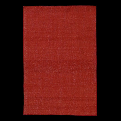 Handwoven Cotton Dhurrie Rug Color Red Handmade Design Carpet Rug