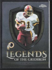 2025 Topps Chrome Legends of the Gridiron Art Monk #LOG-19