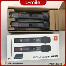 2pcs JBL WIRELESS MIC Set Wireless Dynamic Microphones with Receiver NEW