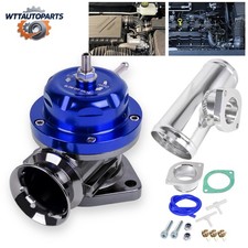 Blue Universal Aluminum Type-rs Turbo Blow Off Valve 2.563mm Bov Flange Pipe Blue Universal Aluminum Type-rs Turbo Blow Off Valve 2.563mm Bov Flange Pipe