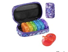 Weekly Pill Box Organizer 7 Day Medicine Storage Case 2 Times a Day Daily AM PM