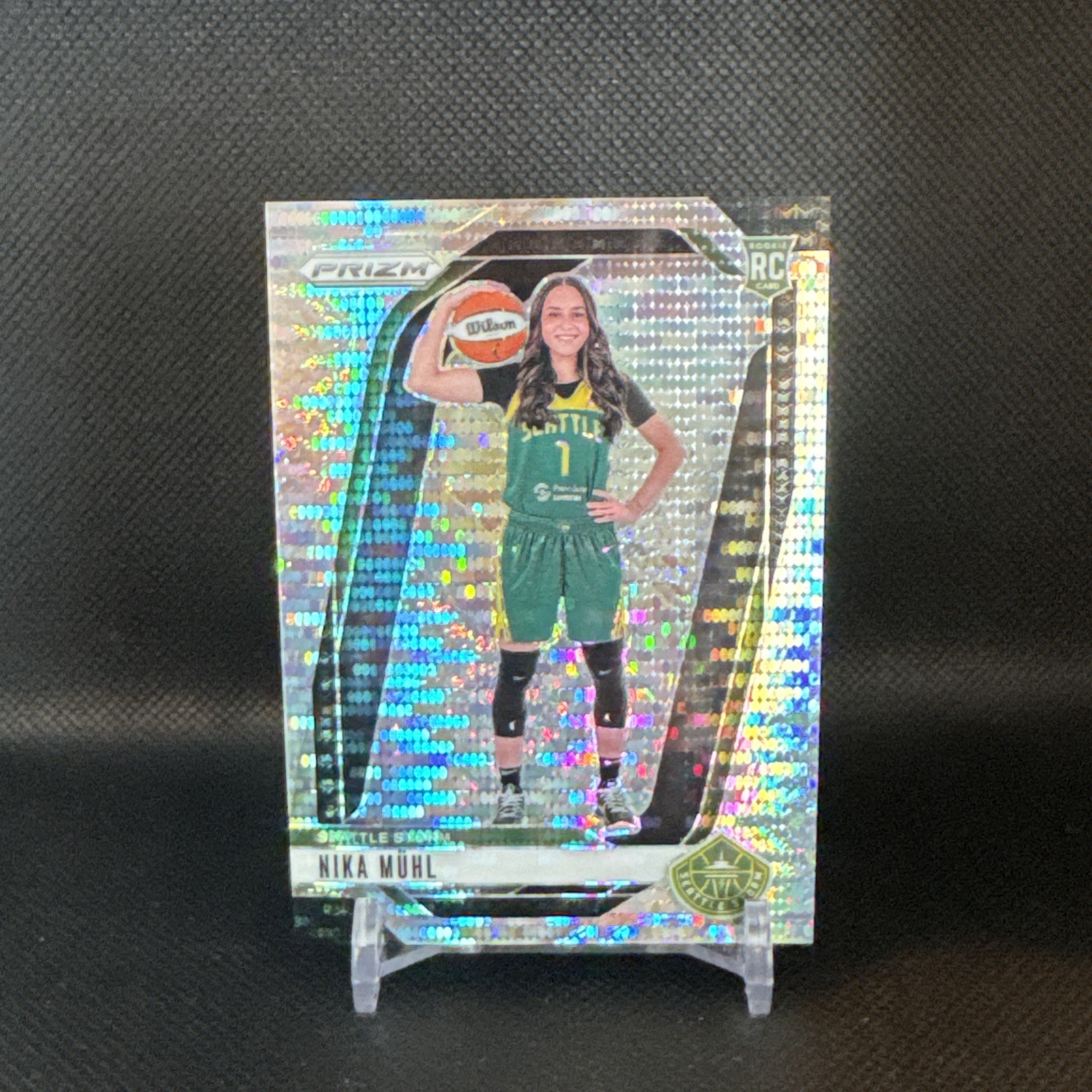 2024 Panini Prizm WNBA - Nika Muhl #146 Pulsar Prizm /499 (RC)