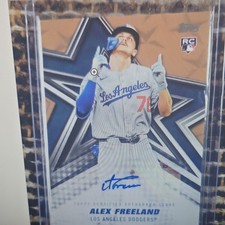 Topps 2026 Baseball Stars Autograph Alex Freeland Rookie #BSA-AFR Dodgers 21/50