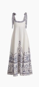 almais paradiso linen midi dress Almais Paradiso printed linen maxi dress ALMAIS