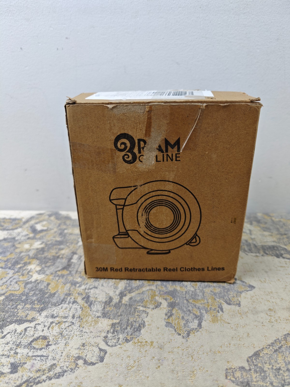 RamÂ® 30 metre Retractable Reel Clothes Lines - One Hook Broken