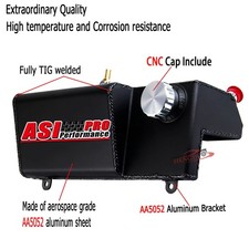 Aluminum Coolant Overflow Expansion Tank For 96-04 Ford Mustang Gtcobra 4.6l V8