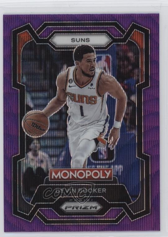 2023-24 Panini Prizm Monopoly Purple Wave Prizm Devin Booker #72 08vz