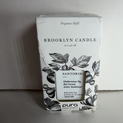 Pura Brooklyn Candle Santorini Refill Smart Scent Diffuser Replacement Fragrance