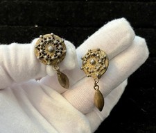 Antique Screw Back Earrings Circa 1910 1920 J...