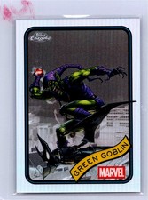 2025 Topps Chrome Marvel #161 Green Goblin Refractor