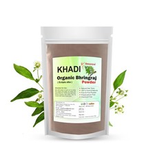 Khadi Omorose Bhringraj Powder 100g - Pure Natural Hair Growth  Mask