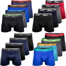 4-10 Herren Boxershorts Retroshorts Unterhose Baumwolle Unterwäsche Größe M-6XL