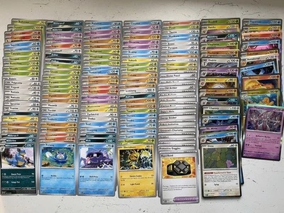 POKÉMON 151 Complete Base set. All Common/uncommon/Rare HOLO 153 CARDS Near Mint - Image 1 of 2