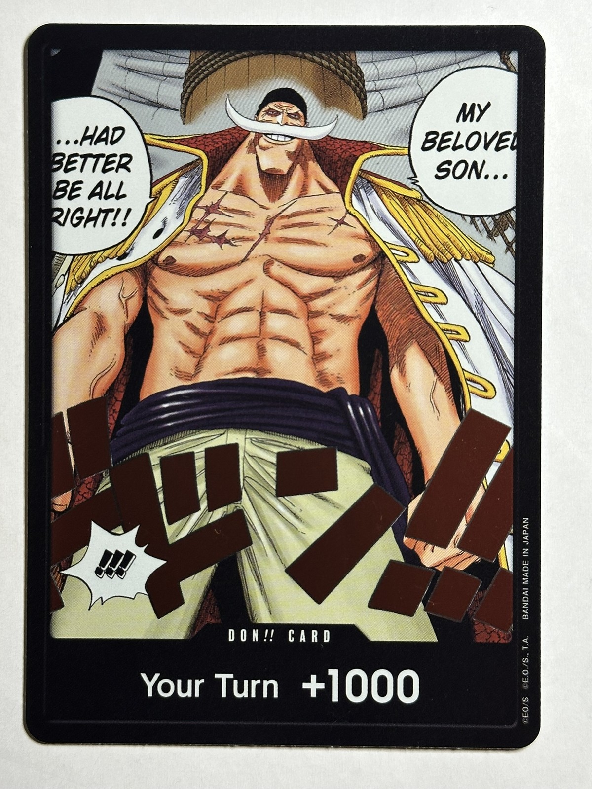 DON!! Card (Alternate Art) DON!! Two Legends  LP-NM One Piece Card