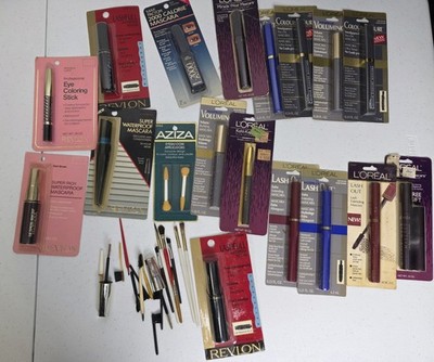 Lot Of Mascaras & Liner L'Oreal- Revlon - Max Factor - Mascara- Sealed + Extras