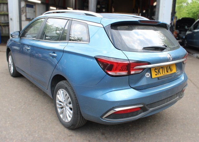 2021 (71 Plate) MG 5 EXCLUSIVE - MOTOR SALVAGE CAT N (non-structural ...