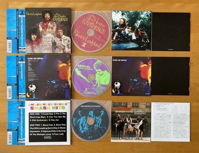 Jimi Hendrix Mini LP CD Set Limited Edition Obi Japan Promo Box