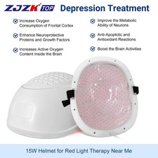 Photobiomodulation Helmet 810nm for Anxiety Depression Parkinson Brain Support