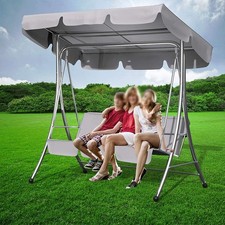 Full Coverage Swing Canopy Replacement Set 3 Seat Covers + Swing Canopy Cover
