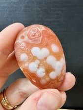 Crystal Gobi Agate Palm Stone Heal Collect meditate unique spiritual eye 33g 17