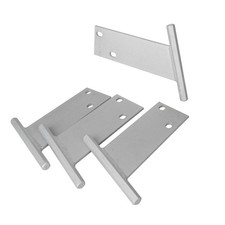 1968-1973 VW Beetle Super Beetle Aluminum T Bar Bumper Set USA Made