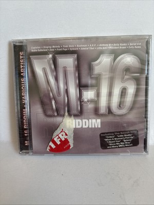 M-16 Riddim by Various Artists (CD, Sep-1999, Jamdown Records (USA))