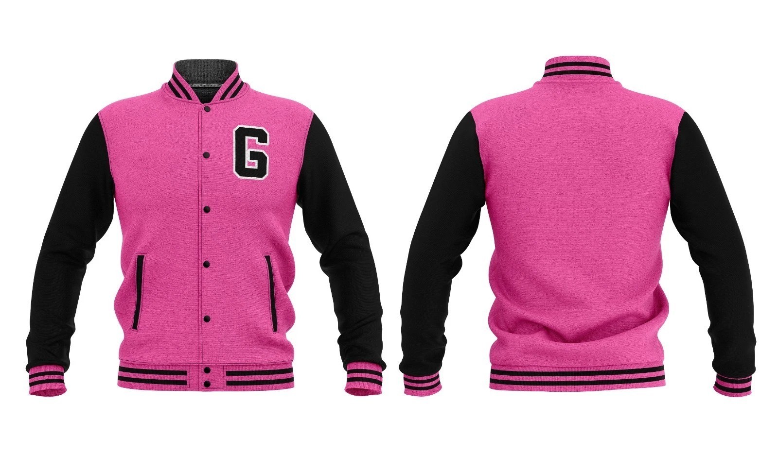 Custom Made Varsity Jacket Premium Wool Unisex Varsity Style All Sizes image 4