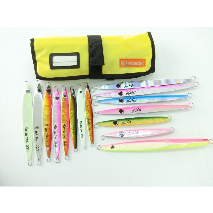 Metal Jig 15pcs Set - Fishing Lures, Silver, Used, 4.7in (12cm) - Image 1