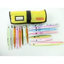 Metal Jig 15pcs Set - Fishing Lures, Silver, Used, 4.7in (12cm)