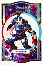 2023 Disney KakaWow Cosmos Iron Patriot Die Cut Card #CDQ-YX-293 Iron Man Marvel