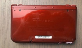 New Nintendo 3DS XL Metallic Red Charger + 32GB SD Card | Region Free