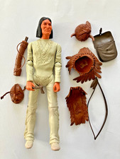Marx 12 Chief Cherokee "Geronimo" Johnny West "BOTW" Indian with Accessories