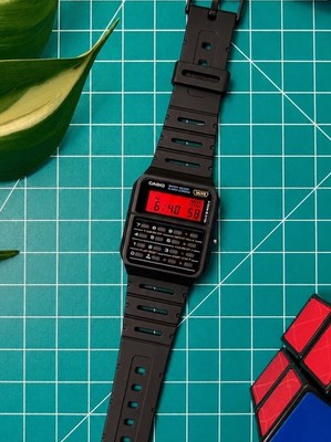  Crimson Code  Custom Casio Calculator  Watch CA53W-1