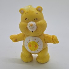 Vintage Care Bears Poseable Figure Funshine Bear 1983 Kenner