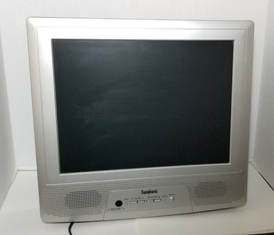 Symphonic 15'' Flat Panel TV LCD/Retro Gaming Ports, WF15L5 Portable Boat Rv
