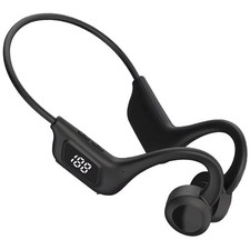 Bone Conduction Headphones Bluetooth 5.3 Wireless Earbuds Waterproof Headset
