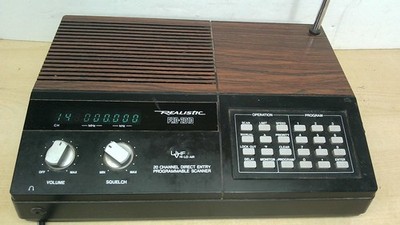 Vintage Realistic PRO-2010 20 Channel Direct Entry Programmable Scanner# 20-114