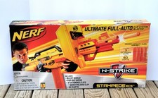 NEW NERF ULTIMATE ACTION N-STRIKE STAMPEDE ECS Full AutoClip System Dart Blaster