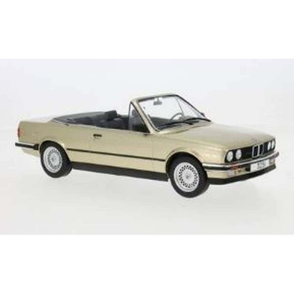 Model CAR Group MCG18544 1:18 BMW 325I E30 Cabriolet 1985 Beige Resin-image