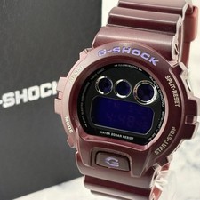 Casio G SHOCK DW 6900SB Watch Wine Red Box Included Wrist 21cm Rare OK