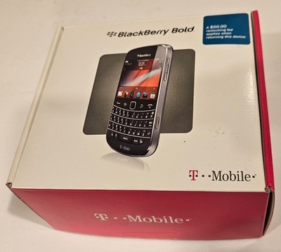 Blackberry Bold 9900 - DATA WIPED & DEAD -  Parts, Repair or Prop