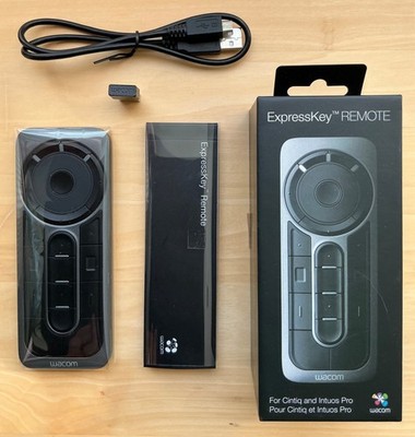 Wacom ExpressKey Fernbedienung ACK-411050 Wireless Controller mit Dongle Box CINTIQ