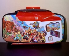 Mario Kart World Game Traveler Deluxe Travel Case, Nintendo Switch 2 - See Photo