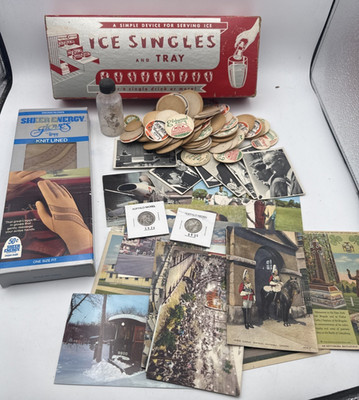 Vintage Grandpa and Grandma's Junk Drawer Mixed Lot