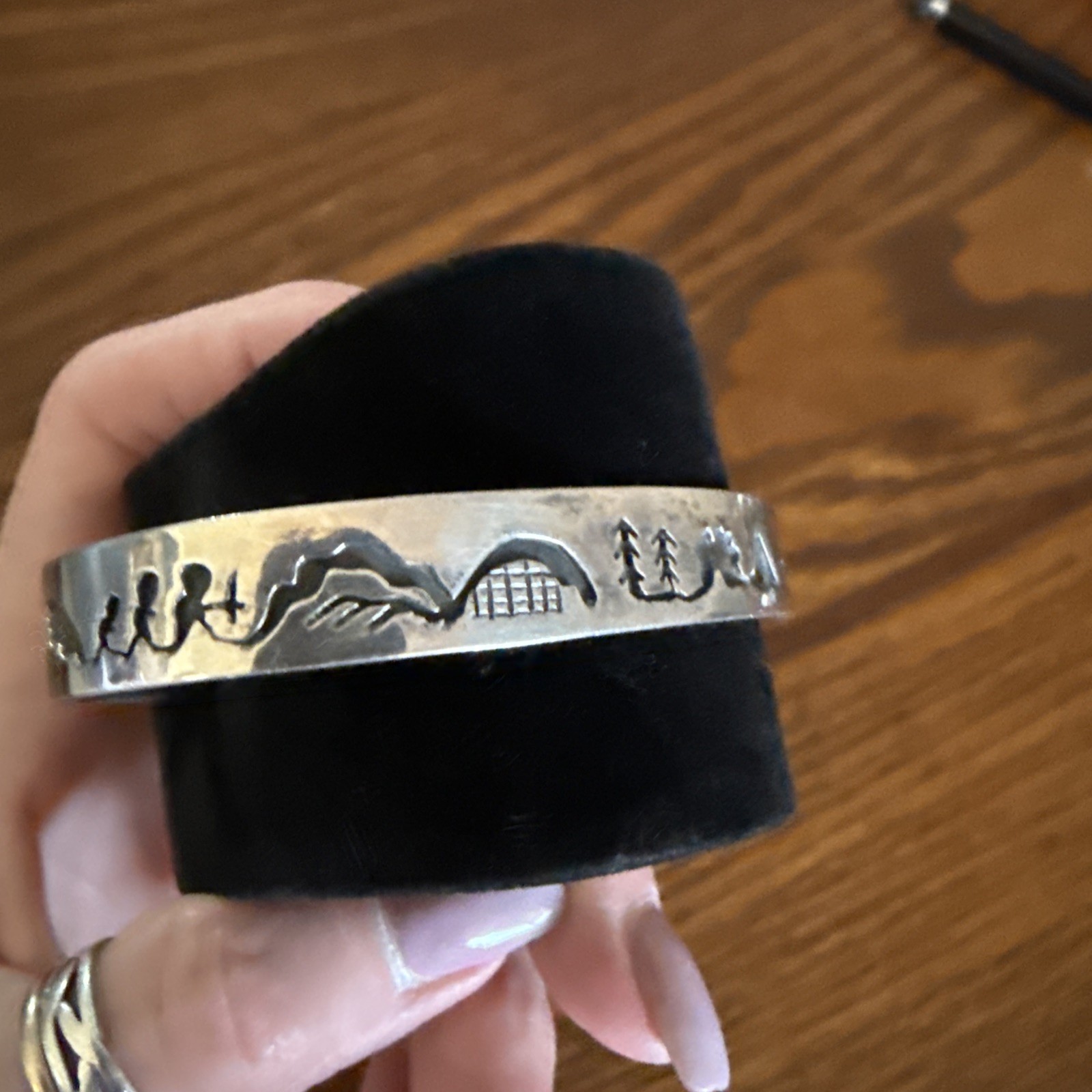 Sterling Silver Cuff - image 3