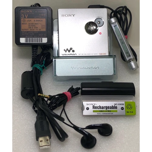 Used Rare SONY Net MD Walkman MZ-NE810 – Tested & Working
